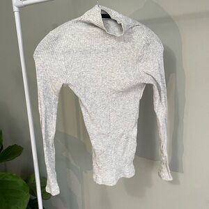 Club Monaco Grey Turtleneck Sweater Size S